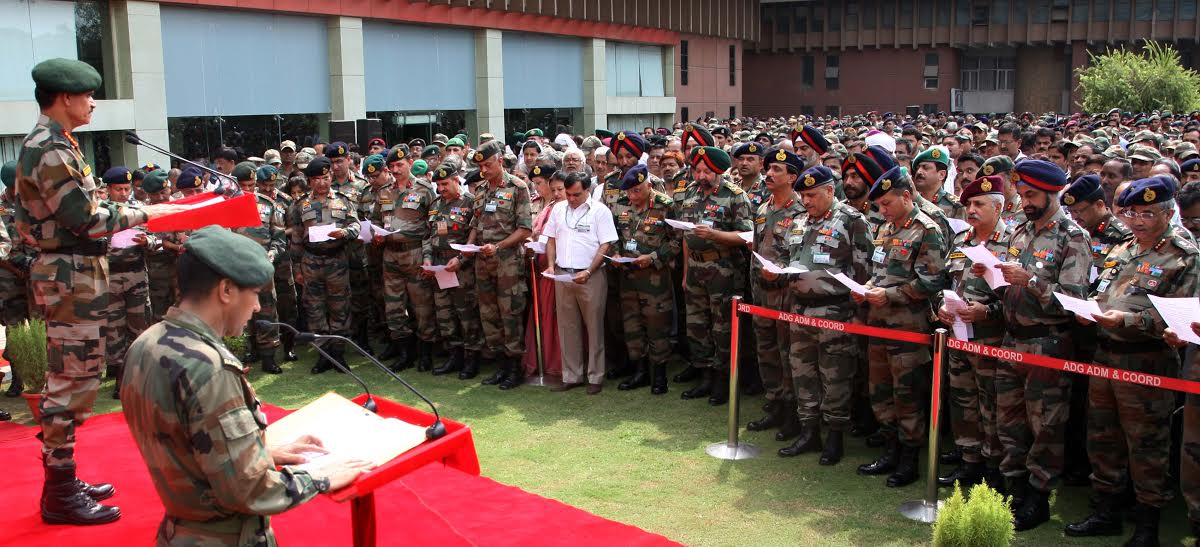 Swachh Bharat Abhiyaan: Army, central govt employees take oath